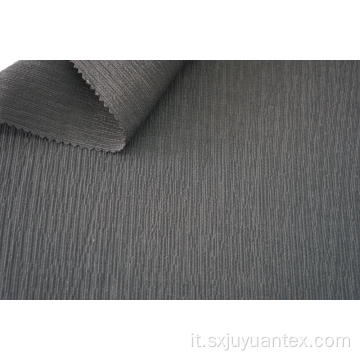 Tessuto in spandex increspato in poliestere rayon nylon spandex